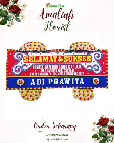 Karangan Bunga Ucapan Selamat pontianak tenggara